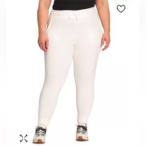 NWT The North Face Sz 1X Women’s Gardenia Cream Canyonlands Jogger Pants Ret $75